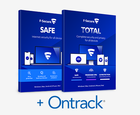 F-Secure + Ontrack bundle